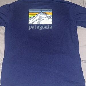 Size L Navy Patagonia T-Shirt